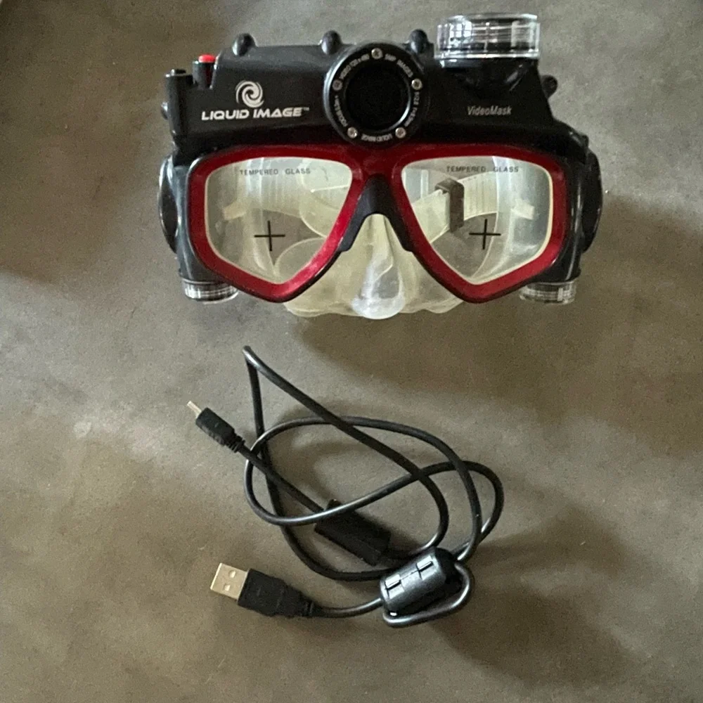 Underwater camera/video mask